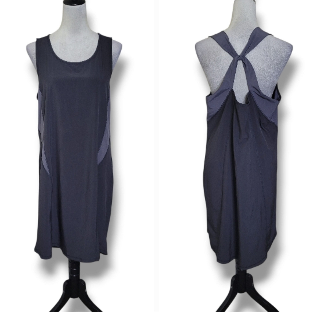 LL Bean Activewear Coverup Dress Size L NWT